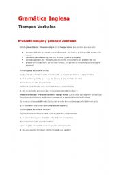 English Worksheet: English Tenses
