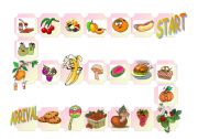 English Worksheet: BoardGame - Healthy kitchen