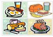 English Worksheet: Meals