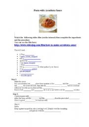 Internet-Video lesson :How to make Arrabiata sauce?