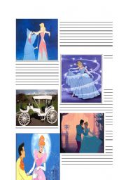 English Worksheet: Cinderella Role-Play / Story Making