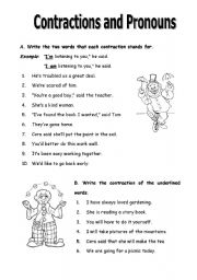 Contractions and Pronouns