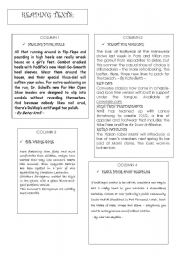 English Worksheet: Reading File