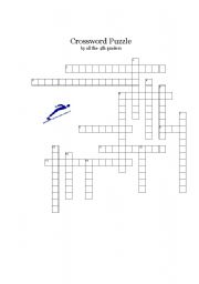 English Worksheet: sports puzzle