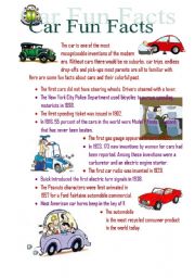 Facts about Cars