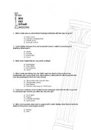 English Worksheet: MY BIG FAT GREEK WEDDING