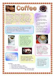 English Worksheet: Coffee