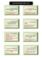 IDIOM CARDS SET-2