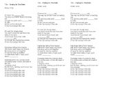 English worksheet: Song lyric - crying in the rain