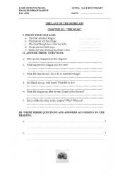 English worksheet: last of the mohicans