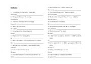 English worksheet: Rephrasing