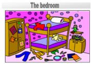 Rooms in the house flashcards: the bedroom