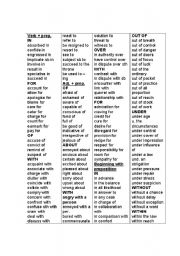 English worksheet: verb forms