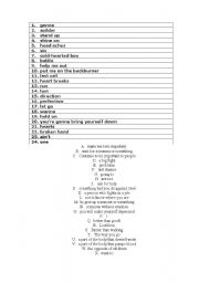English worksheet: The Killers2, song