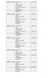 English Worksheet: good at