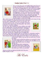 English Worksheet: Reading a story (part 4) 07-08-08