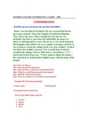 English worksheet: Comprehensive Skills