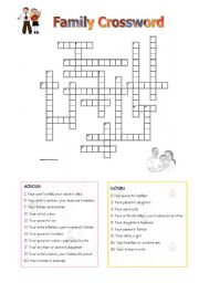 Family Crossword