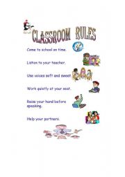 Classroom rules