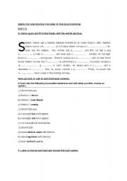 English Worksheet: SHERLOCK HOLMES