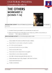 English Worksheet: The Others 2