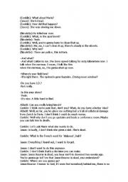 English Worksheet: bourne identity