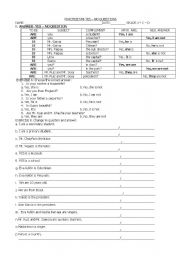 English Worksheet: yes/no questions of verb to be