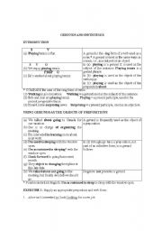 English Worksheet: Gerunds and Infinitives