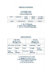 English Worksheet: tenses