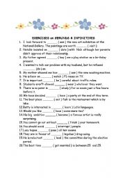 English Worksheet: exercises on gerund and infinitives