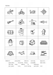 English worksheet: house