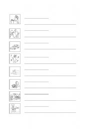 English worksheet: Verbs in Simple Present