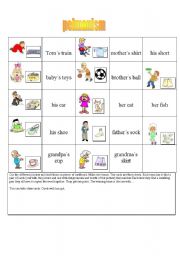 English worksheet: pelmanism