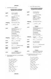 English worksheet: HIGHSCHOOL MUSICAL ACTIVITY SONG 