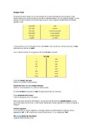 English Worksheet: past simple