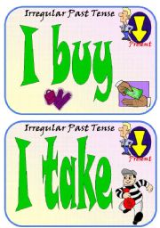 Irregular Past Participles Flip Flashcards Part 3 of 5