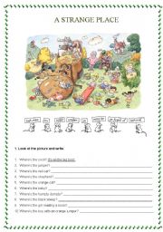 English Worksheet: PREPOSITIONS (14-08-2008)