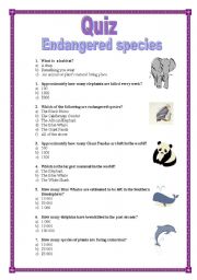 English Worksheet: Quiz (15.08.08)