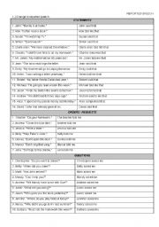 English Worksheet: Reported Speech extra exercises