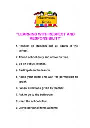 class rules