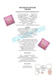 English Worksheet: SimplePast_Song