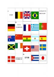 Nationalities Boardgame