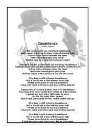 English worksheet: Casabanca by Berthe Higgins