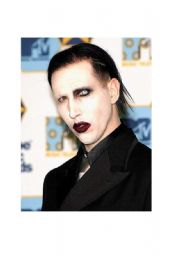 English worksheet: flash-card Marylin Manson