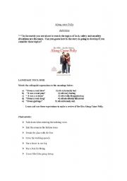 English Worksheet: Along came Polly