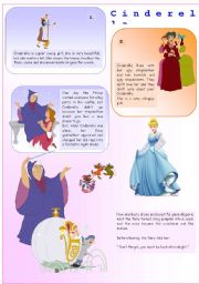 English Worksheet: Fairy Tale - Cinderella I 15-08-08