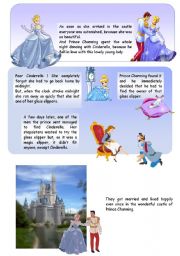 English Worksheet: Fairy Tale - Cinderella 2 -( 15-08-08)