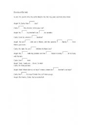 English worksheet: Exercise of Be Verb and Pronoun