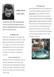 biography of James DEAN ( 1out of 2)