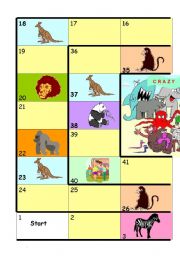 The Crazy Jungle Board Game. Part I